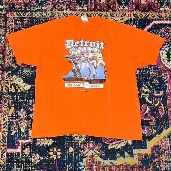 Detroit October 2006 Pennant Fever T-Shirt Size XL - Picture 1 of 1